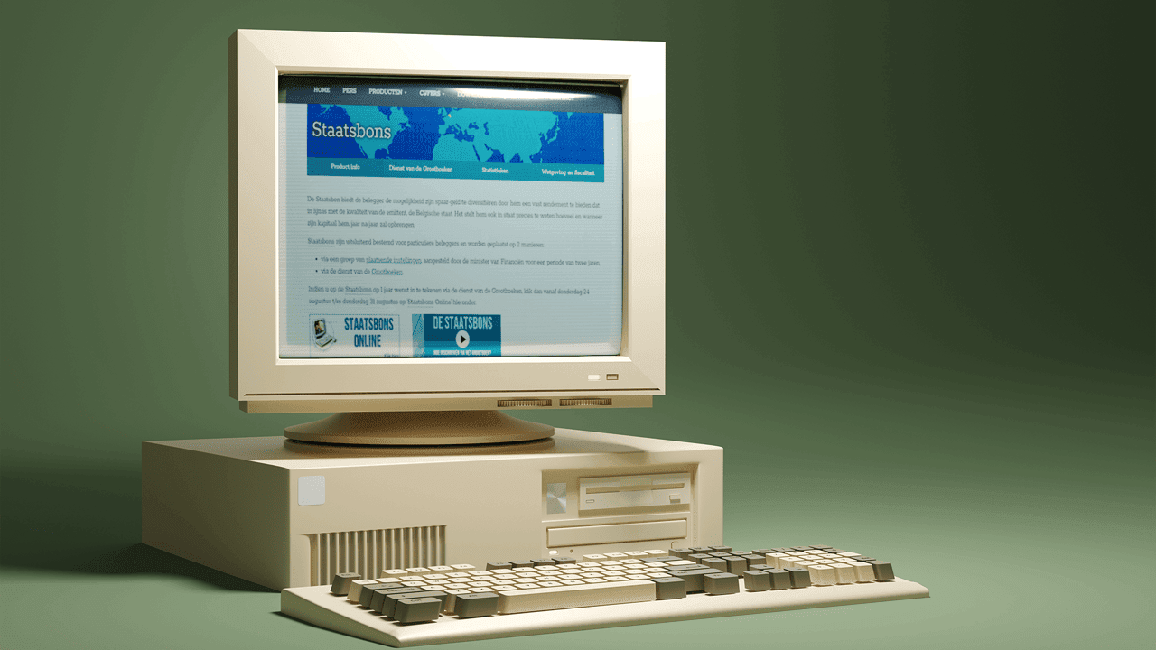 Website staatsbons blijft "schoolvoorbeeld van hoe je een website niet moet maken"