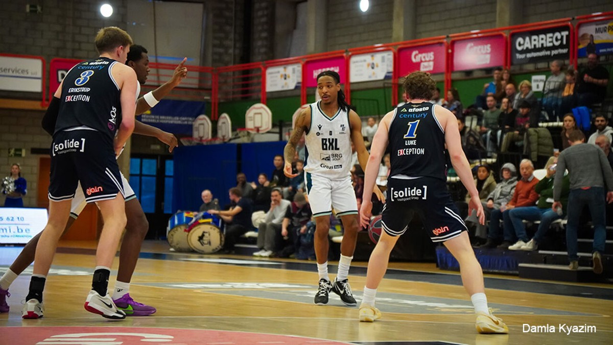 Brussels boekt dankzij verschroeiende eerste helft tegen Donar Groningen vierde competitiezege op rij