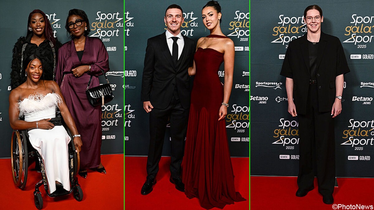 IN BEELD: De beau monde van de Belgische sportwereld schittert op het Sportgala
