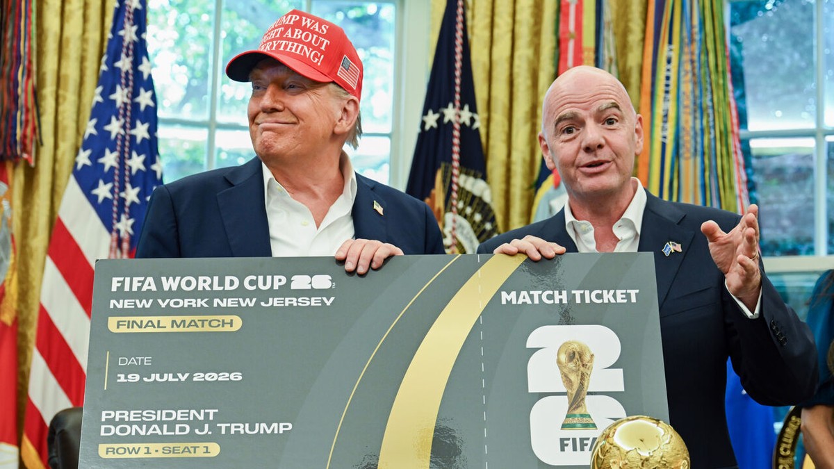 Zelfs Trump trekt zich nu terug: Amerikaanse president ontkent gesprekken met Infantino over "WK-verkoop"