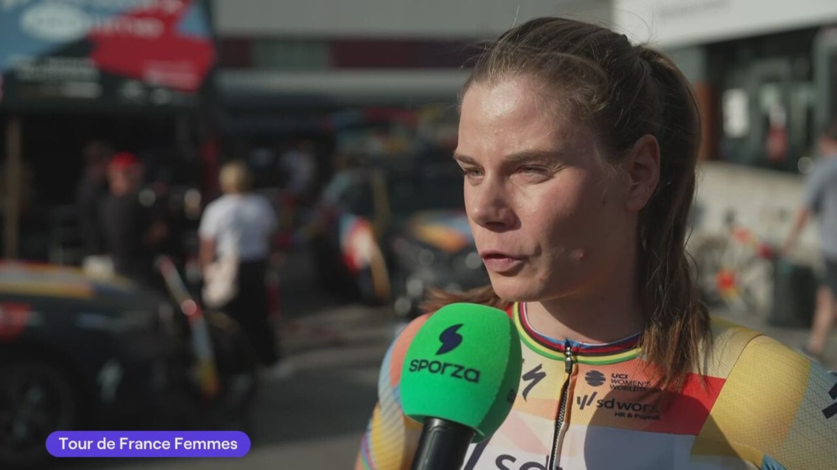 Lotte Kopecky blikt vooruit naar Tour de France Femmes: "Blij dat ik niet voor klassement ga"