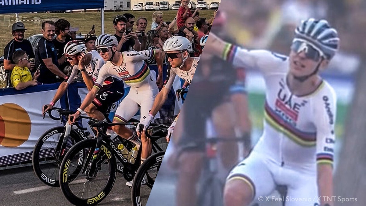 Maatjes Wellens en Del Toro zagen dat het goed was: Tadej Pogacar is gedroomde winnaar van "Pogi Challenge"