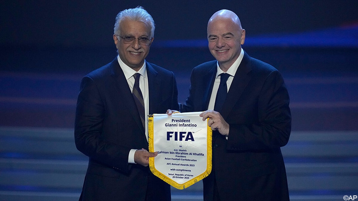 Azië keert zijn kar en steunt nieuw mandaat van Infantino als FIFA-preses: "Hij geniet onze volledige steun"
