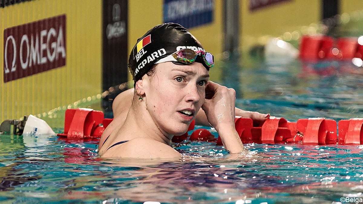 Florine Gaspard brengt Belgisch eindtotaal op vijf medailles met BRONS op EK kortebaan, Lucas Henveaux nipt 4e