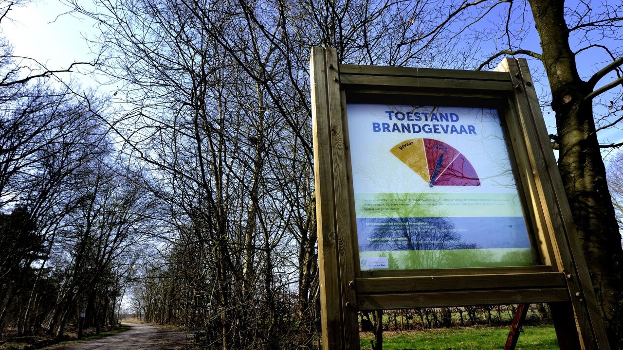 Brandgevaar door droogte: code oranje voor alle natuurgebieden in Vlaanderen