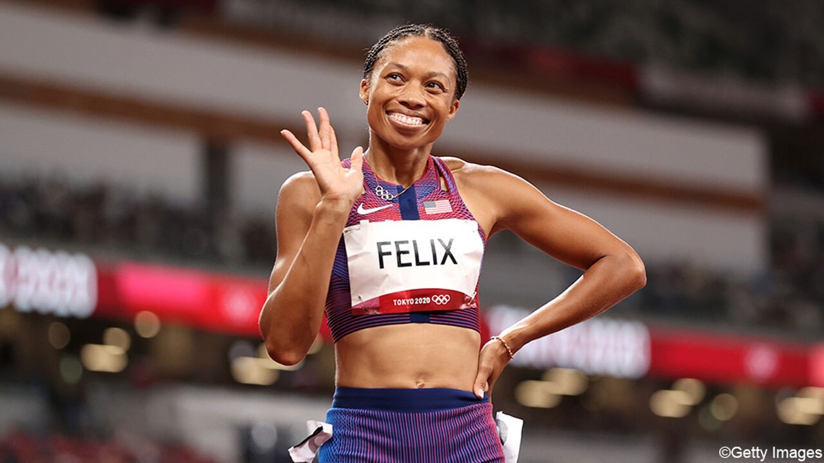40-jarige atletieklegende Allyson Felix maakt comeback met droom van 6e Olympische Spelen