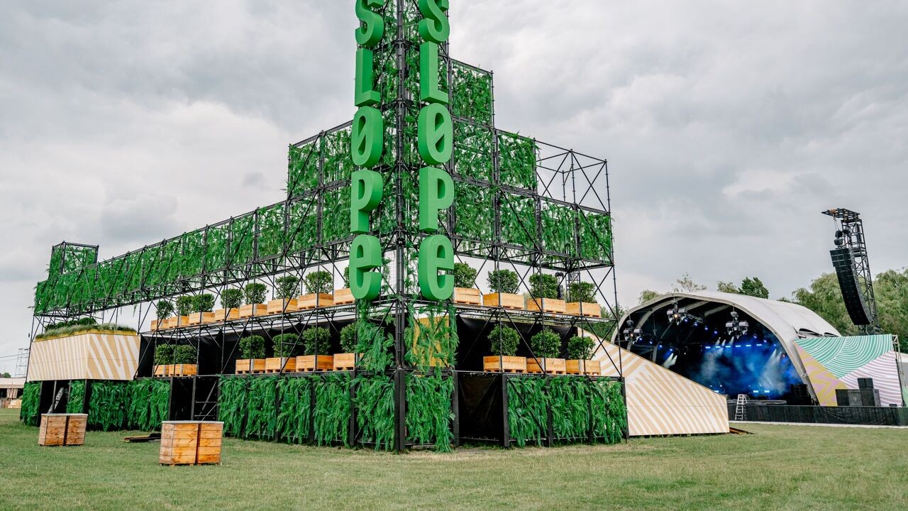 Rock Werchter dit jaar 1,5 hectare groter, 'Slope' verdwijnt
