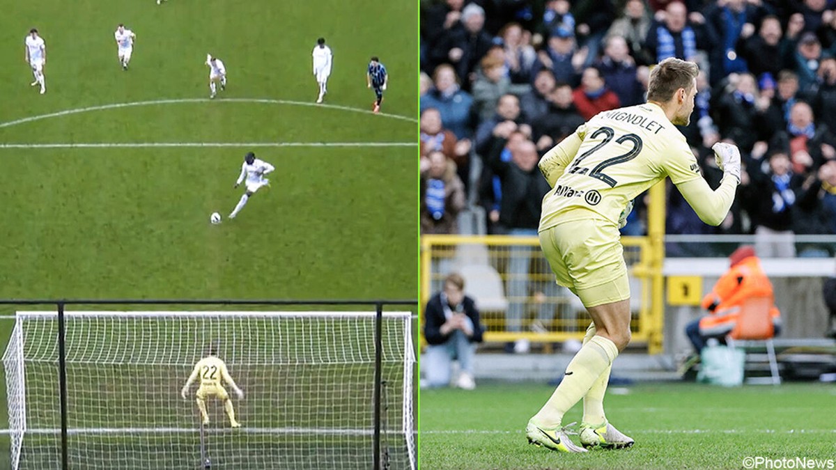 Mignolet zorgt met cruciale penaltysave voor kantelpunt in topper tegen Genk: "Het was een berekende gok"