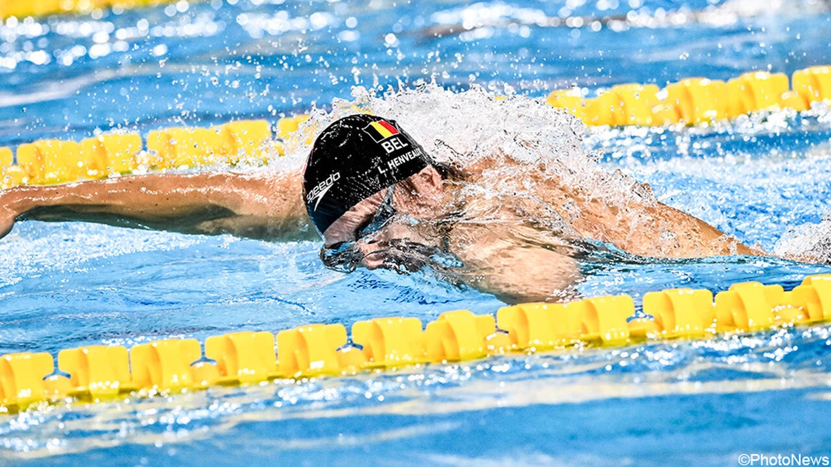 Brons! Lucas Henveaux verbetert opnieuw zijn eigen Belgisch record en beloont zichzelf met bronzen WK-medaille