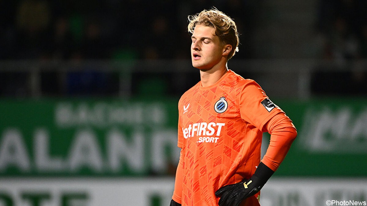 Nordin Jackers zit voor het eerst sinds eind november weer in de selectie bij Club Brugge