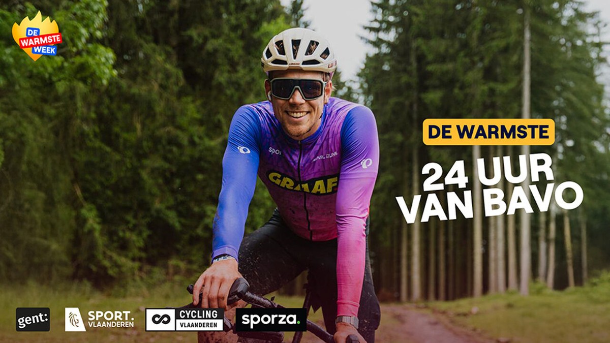 🔥 De Warmste 24 uur van Bavo: nog nachtelijke steun gezocht om 24 uur te vlammen op de wielerpiste