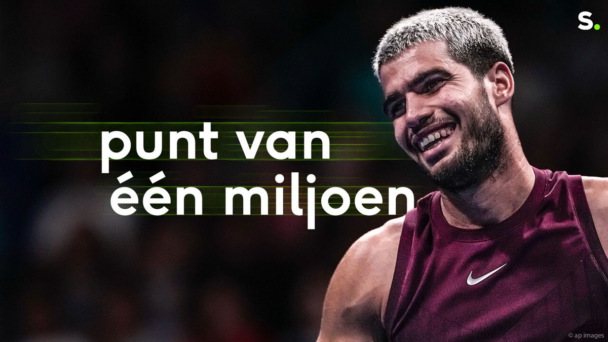 1 miljoen voor één punt tegen Alcaraz of Sinner: onmogelijk of niet? "Grotere kans dan Lotto winnen"