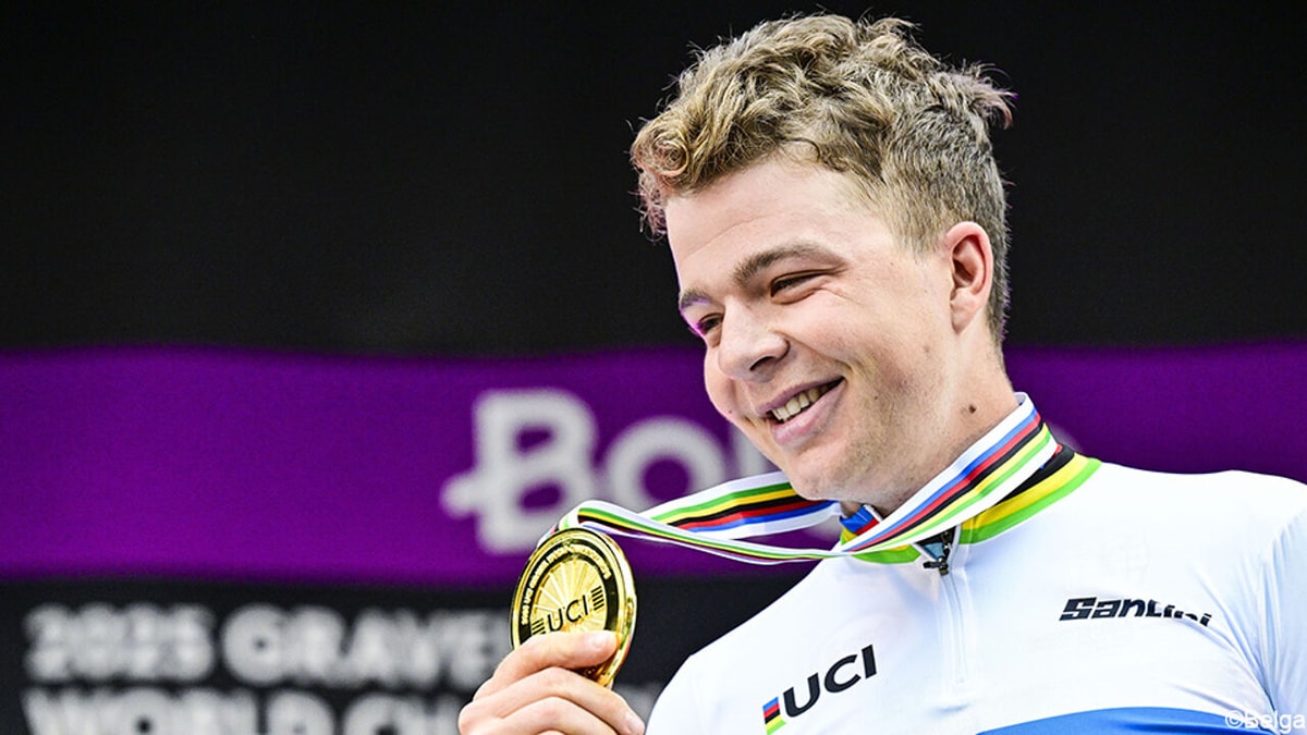 Florian Vermeersch reist op eigen houtje naar WK gravel om regenboog te verdedigen: "Die investering wil ik wel maken"