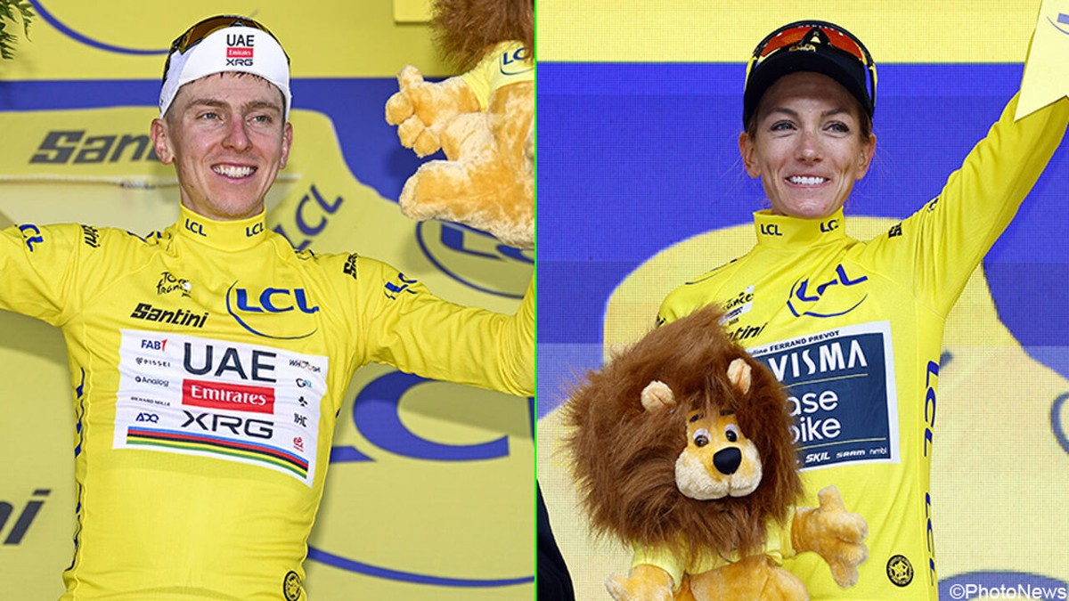 Van Tourtriomf naar Vélo d'Or: Tadej Pogacar en Pauline Ferrand-Prévot vallen na knalseizoen opnieuw in de prijzen