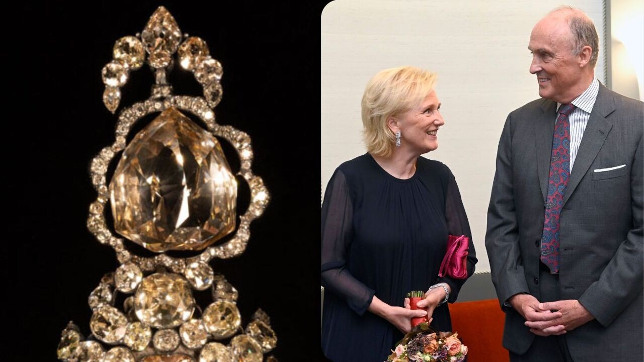 Verdwenen Florentijnse diamant duikt na ruim 100 jaar op, man van prinses Astrid wist al jaren waar juweel lag