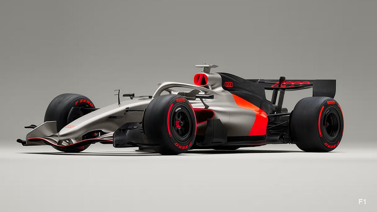 Audi onthult F1-kleuren voor 2026 en ambitie: "We komen niet alleen om mee te doen"