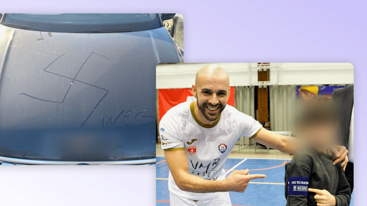 Hakenkruis en racistische opmerkingen: jeugdwedstrijd van zoon van ex-futsal Rode Duivel in Wommelgem loopt volledig uit de hand