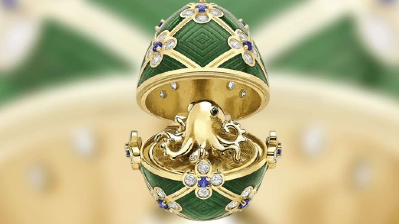 Fabergé-ei dat dief had ingeslikt, is terecht: "Op natuurlijke wijze gerecupereerd"