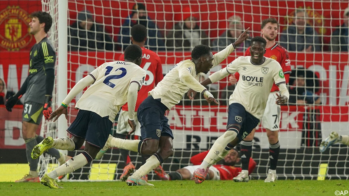 Senne Lammens laat zich vangen bij hoekschop, Manchester United speelt gelijk tegen West Ham