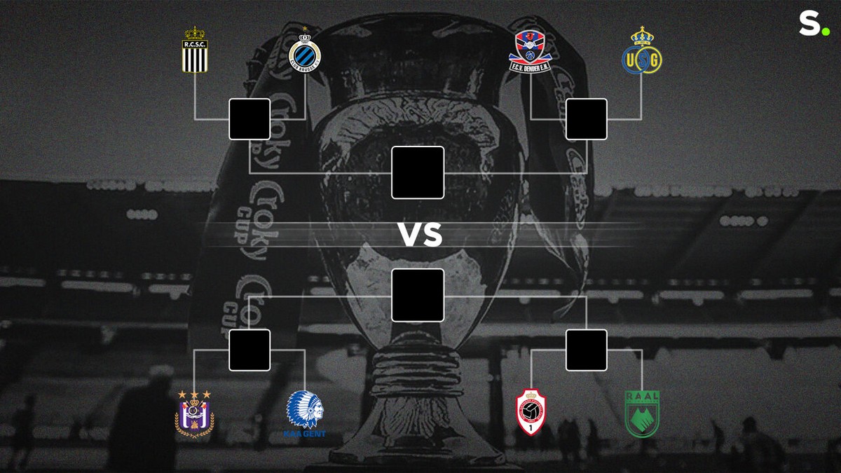 Anderlecht-AA Gent is kraker in kwartfinales, Club Brugge moet naar Charleroi