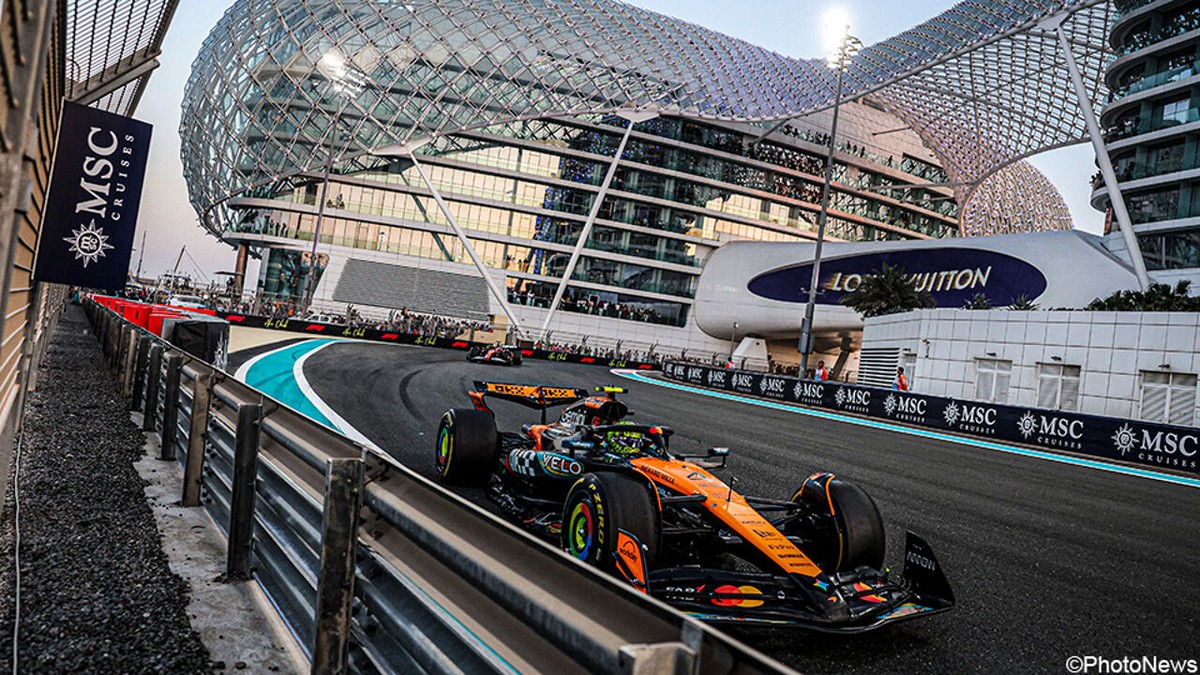 Met lef, maar ook met schrikmomentjes: Lando Norris pakt wereldtitel F1, Max Verstappen strandt op 2 punten in titelstrijd