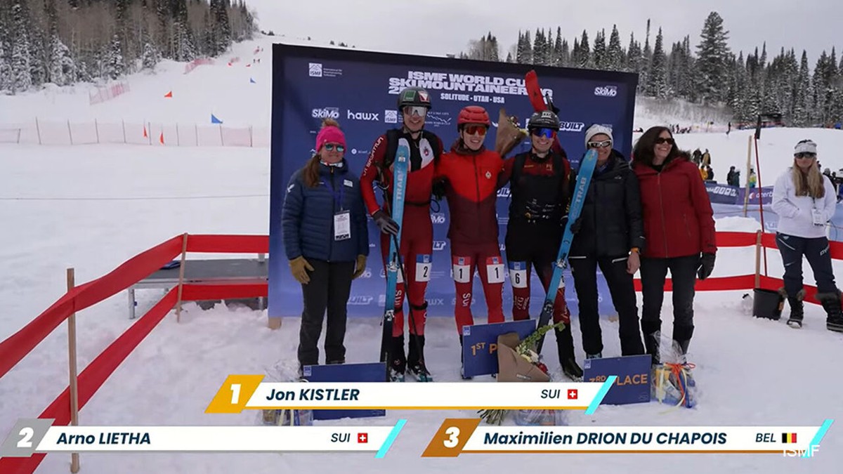 Veelbelovend voor de Winterspelen: Maximilien Drion opent WB ski-mountaineering met 3e plaats