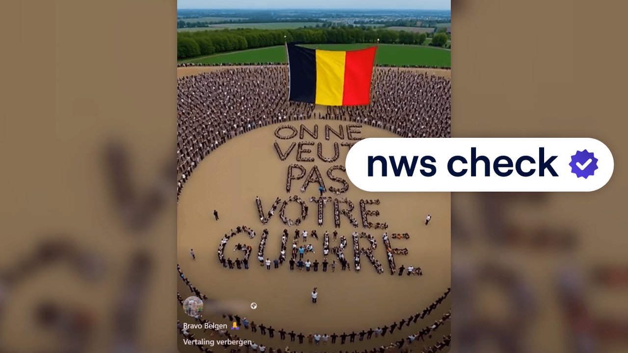 Belgen krijgen in Frankrijk lof voor vredesmanifestatie, maar die vond nooit plaats