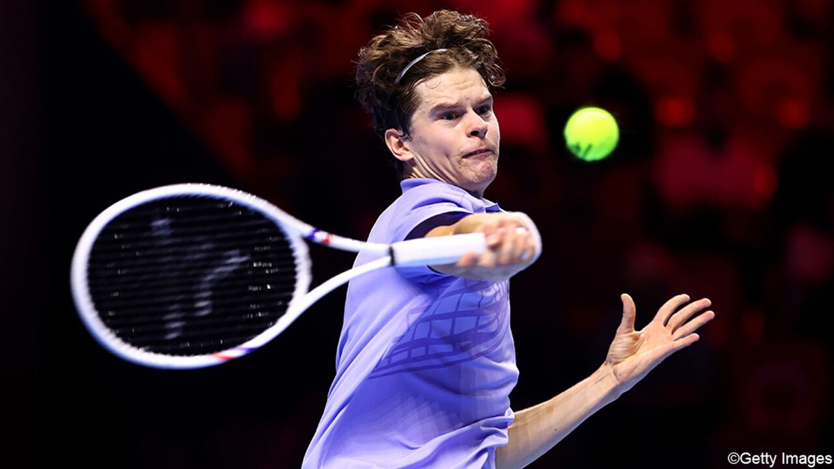 Alexander Blockx knipt de vleugels van Duitse tegenstander en wint eerste groepsmatch op ATP Next Gen Finals