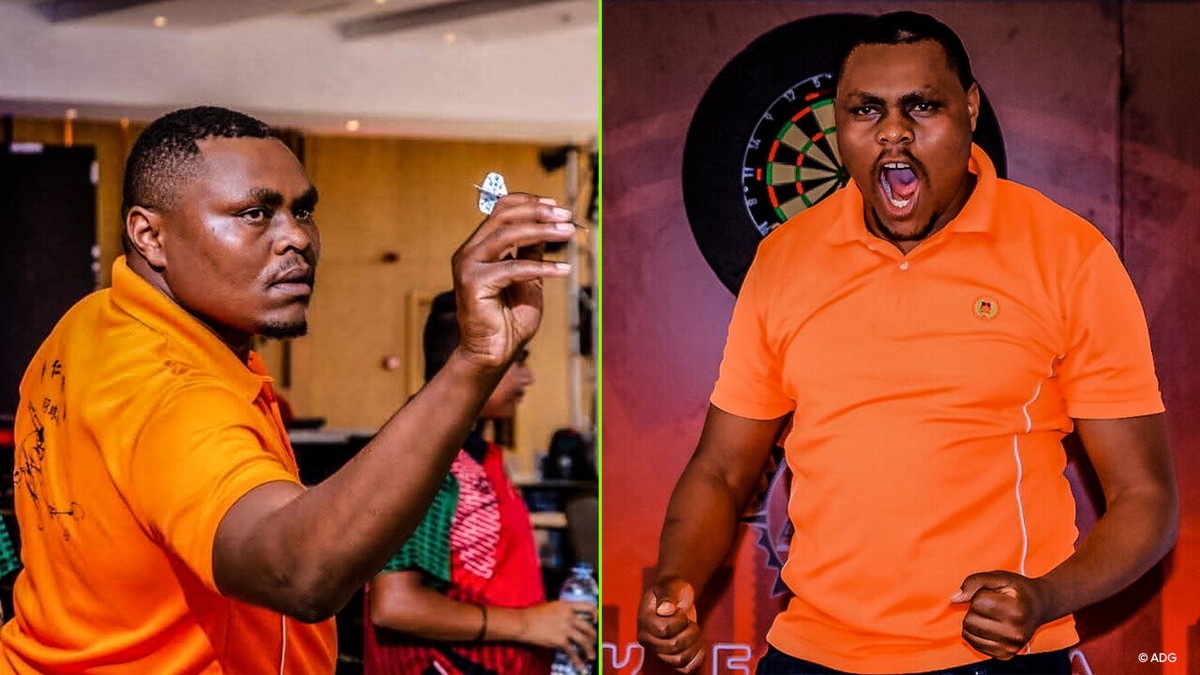 Het nieuwe uithangbord van darts in Afrika droomt van WK-stunt tegen Mike De Decker: "Het kan je leven veranderen"