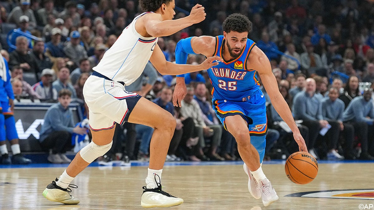 Ajay Mitchell eert overleden vader met sterke prestatie bij winnend OKC, ook Toumani Camara mag vieren