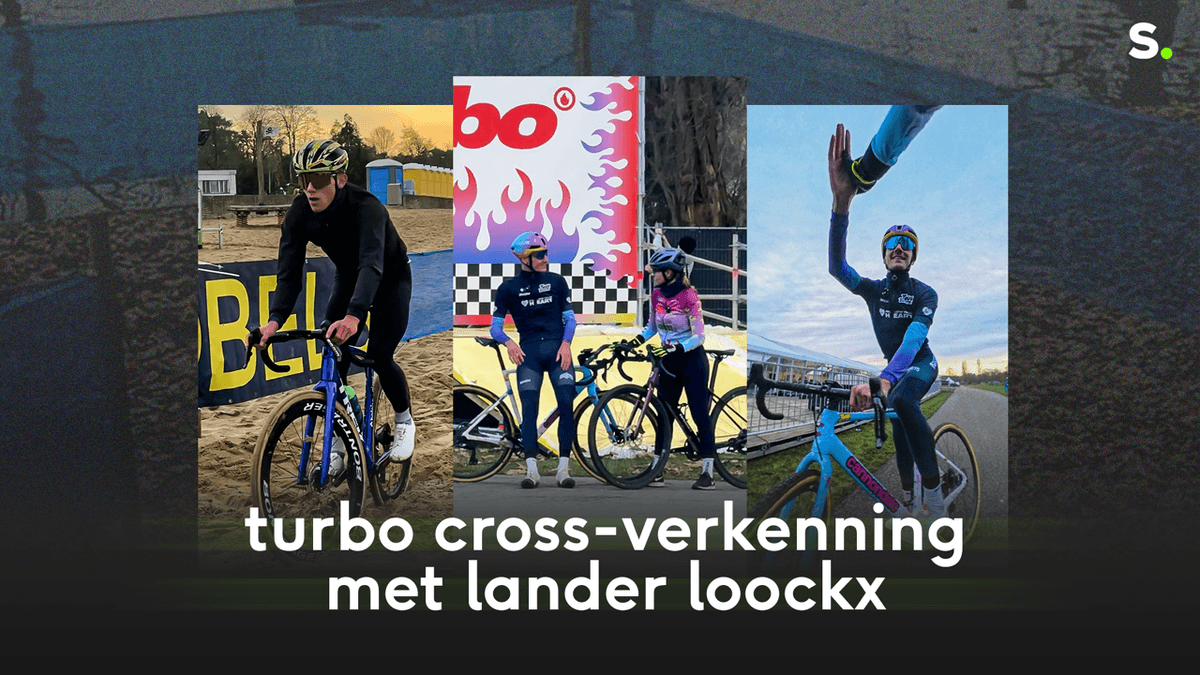 Durf jij dit aan? Mercedes verkent het Turbo Cross-parcours met Lander Loockx (en Thibau Nys)