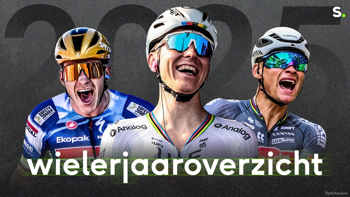Geniet nog een keer van het prachtige wielerjaar 2025 in het Wielerjaaroverzicht van Sporza