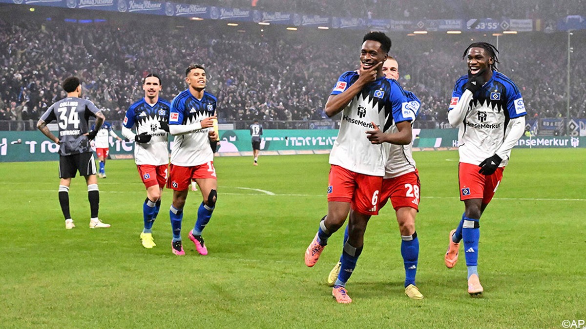 Vierde goal van het seizoen van Sambi Lokonga levert Hamburg slechts een puntje op