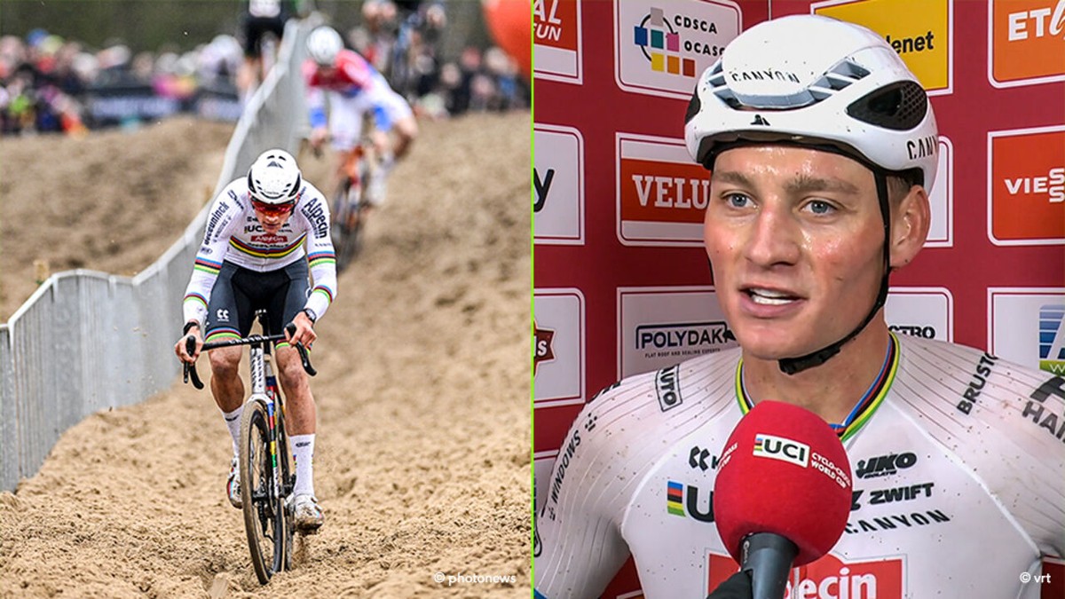 "Ik hoef niet elke cross voluit te gaan": Mathieu van der Poel wint Koksijde in spaarmodus