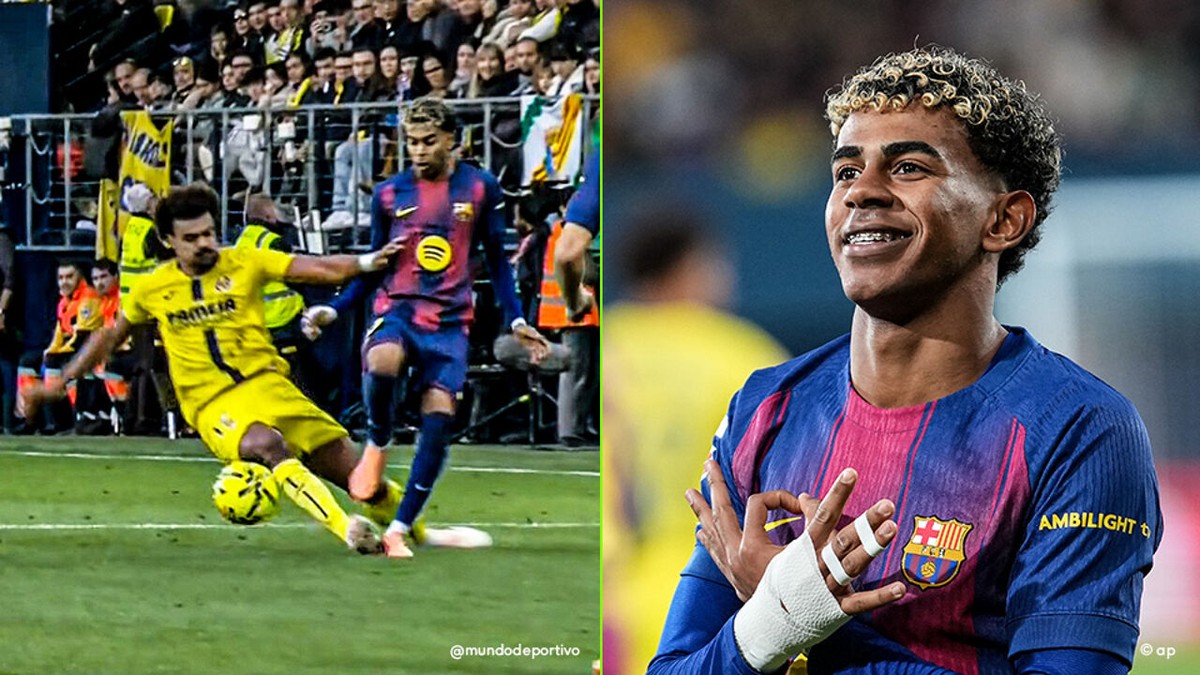 Zo neem je revanche: na smerige rode kaart speelt slachtoffer Lamine Yamal Villarreal helemaal kapot