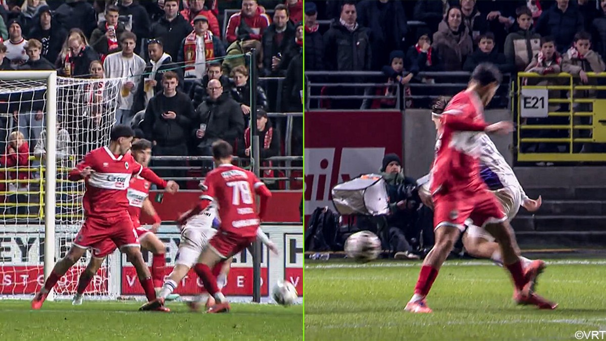 "De allergoedkoopste van de goedkope penalty's": Adriano Bertaccini versiert met veel show strafschop voor Anderlecht