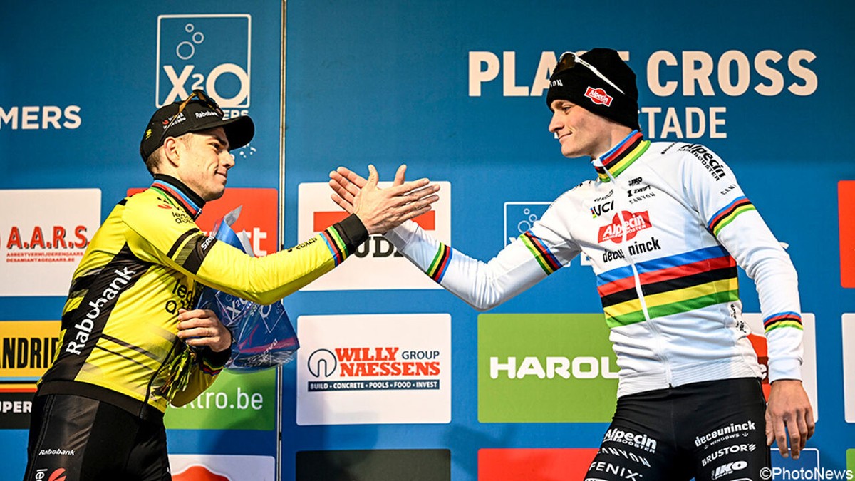 LIVESTREAM (15 uur): Kan Van Aert in Loenhout stokje steken voor 6e zege op een rij voor Van der Poel?