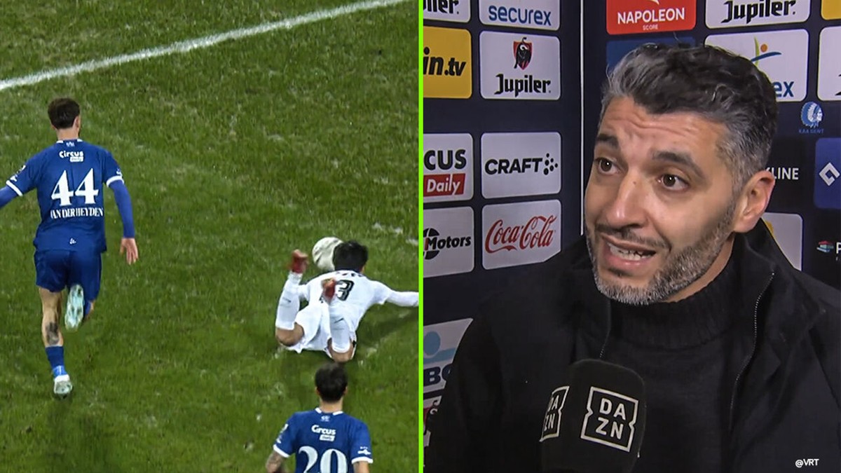 "Toffe gast, maar je hebt schandalig slecht gefloten": Westerlo-trainer Issame Charaï vloekt na penaltyfase