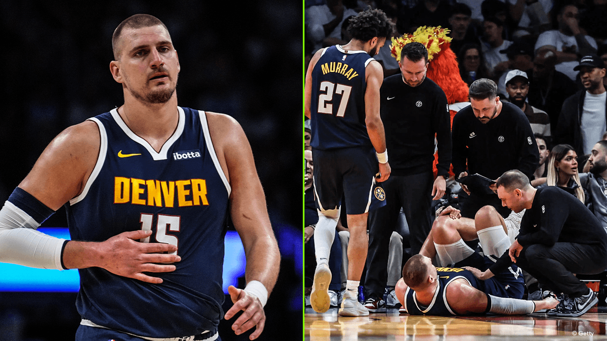 Nuggets-fans halen opgelucht adem: sterspeler Nikola Jokic "slechts" viertal weken aan de kant met knieblessure