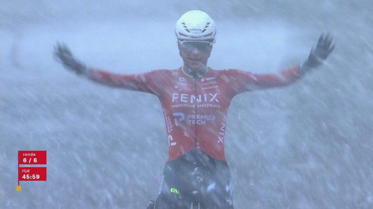 Ceylin Alvardo wint haar eerste van het seizoen in de sneeuw van Mol