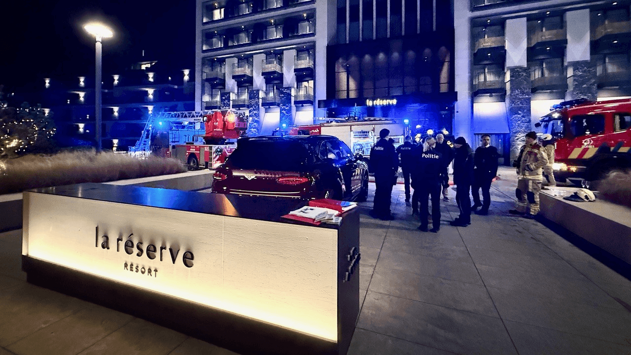 Keukenbrand in vijfsterrenhotel La Réserve in Knokke: veertigtal mensen tijdelijk geëvacueerd