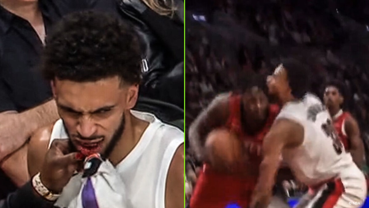 De onverzettelijkheid van Toumani Camara: hij breekt tand af, maar helpt Portland voorbij Kevin Durant en co.