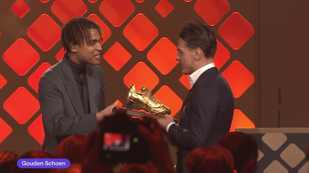 Het journaal 13u met o.a. alles over de Gouden Schoen