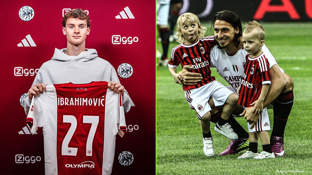 Nieuwe Ibrahimovic in Amsterdam: zoon van voormalige topspits Zlatan tekent huurdeal bij Ajax