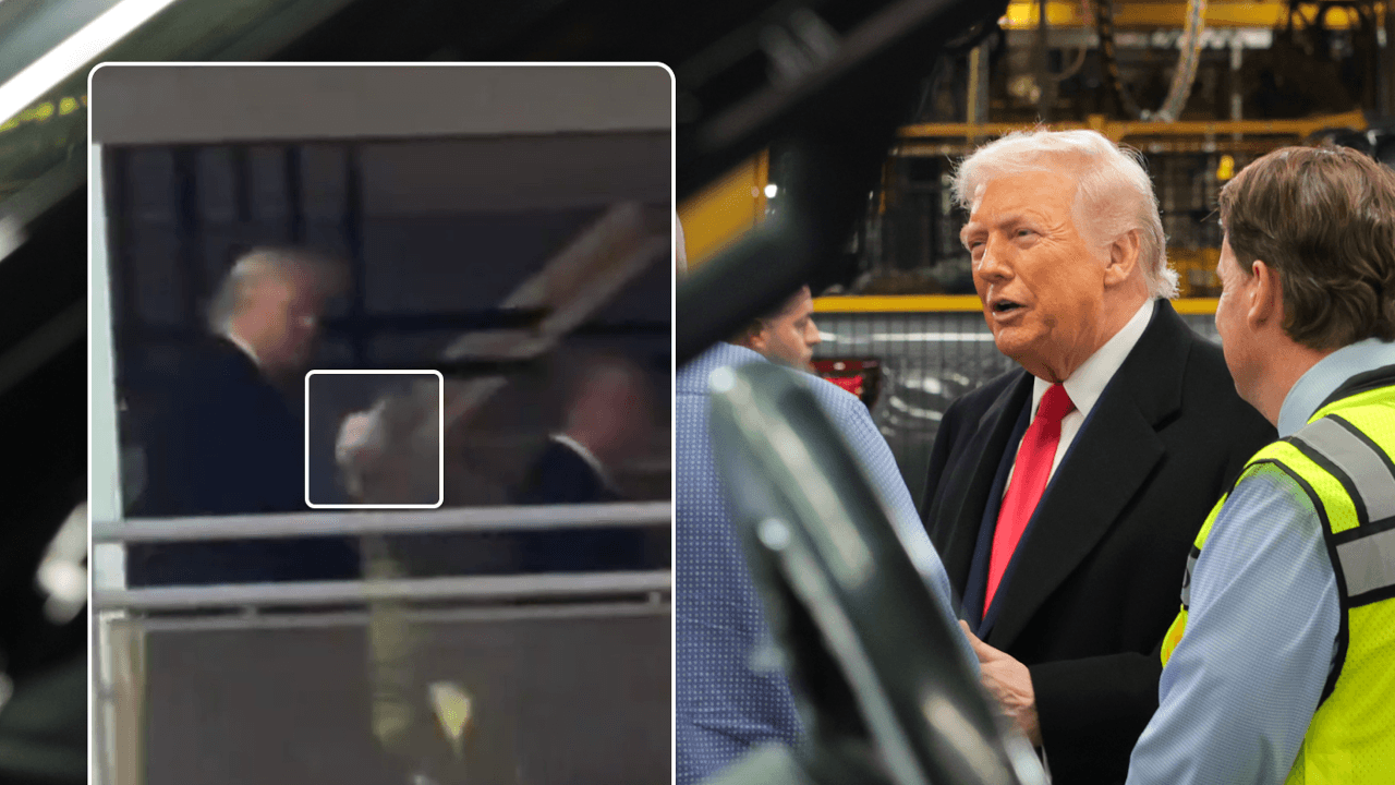 Donald Trump toont middenvinger aan man die hem "pedofielenbeschermer" noemt: "Gepaste reactie"