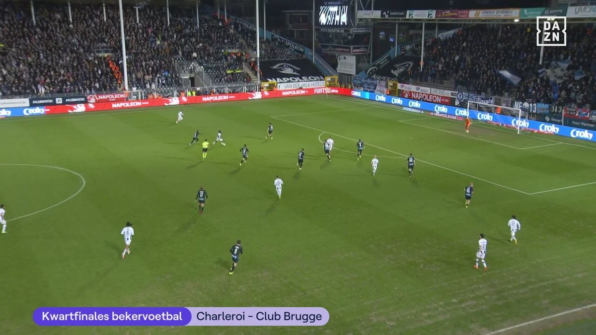 Gretig Charleroi schakelt zwak Club Brugge uit in de beker