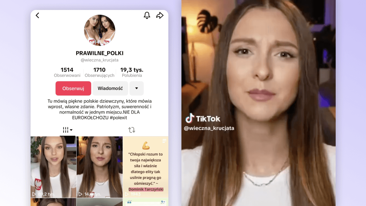 AI-gegenereerde vrouwen pleiten voor 'Polexit' op sociale media: "Past in grotere trend van desinformatie uit Rusland"