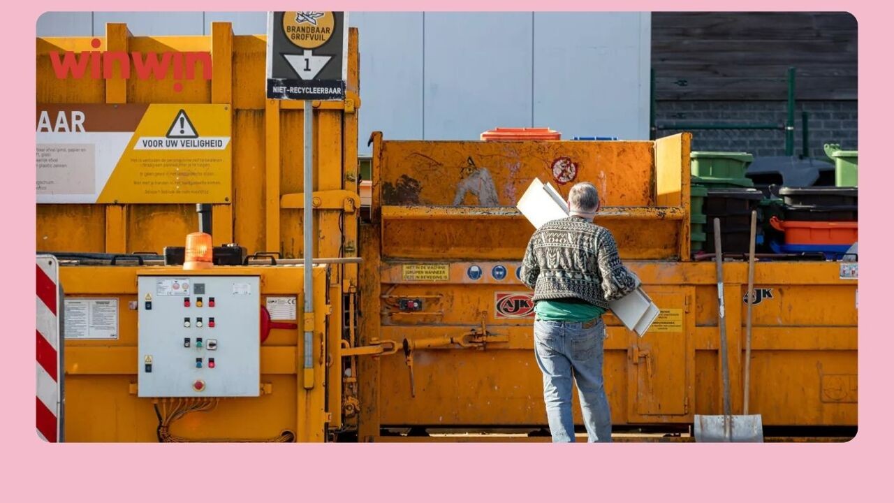 Waarom je niets mag meenemen uit een recyclagepark