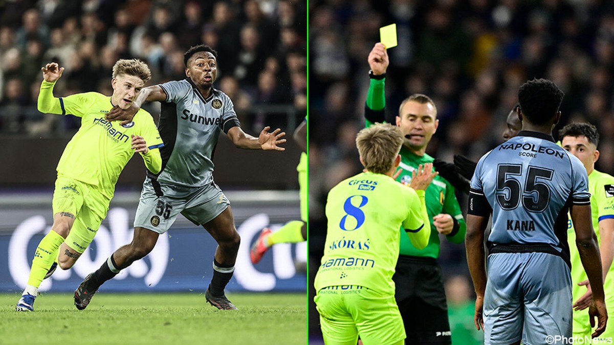 "Dit kan absoluut niet, dit is rood!": Marco Kana trekt aan de noodrem en komt goed weg met geel