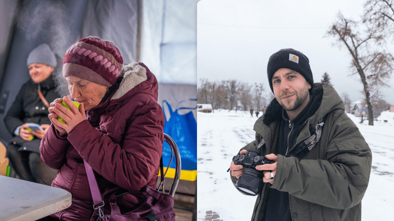 "Beter leven in kou en duisternis dan onder vlag van Rusland": Arnaud De Decker ziet strijdbare burgers in ijskoud Kiev